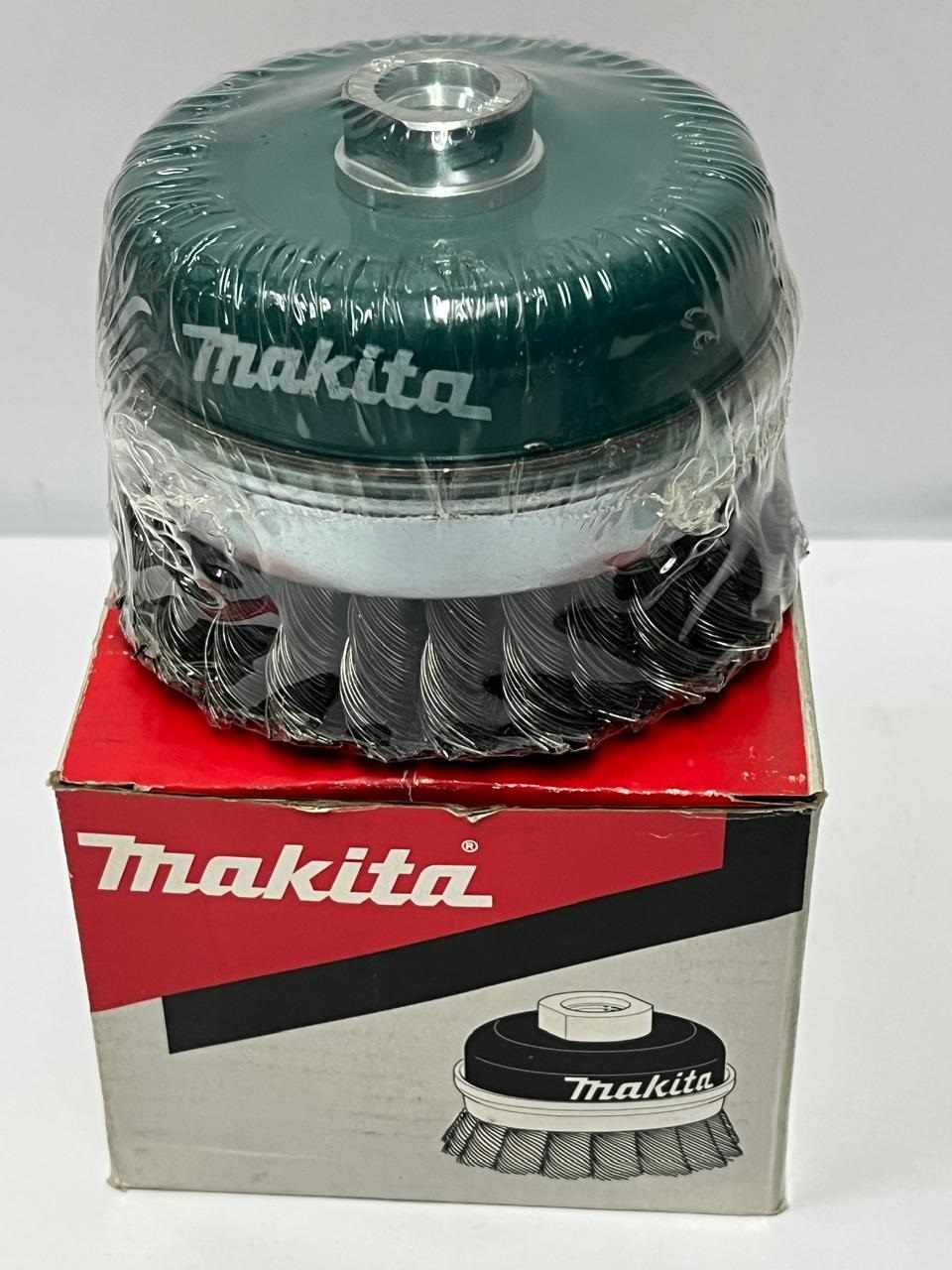 ESCOVA DE ACO COPO MAKITA 100MM M14